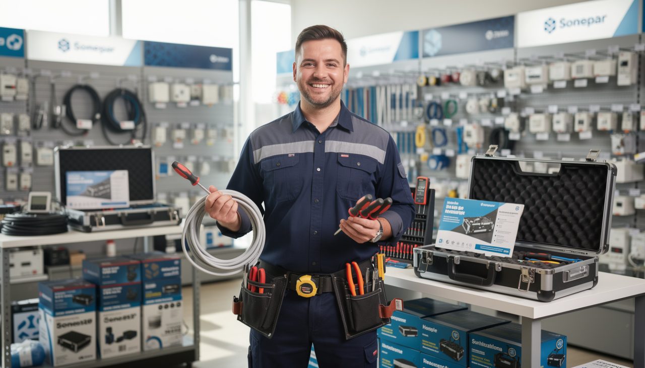 découvrez le programme fidélité sonepar et profitez d'avantages exclusifs réservés aux électriciens professionnels pour optimiser vos achats et gagner en efficacité.