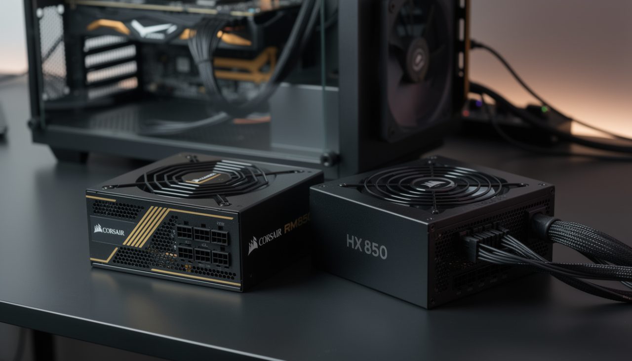 comparez les alimentations pc corsair rm850x et hx850 pour choisir le modèle idéal alliant performance, fiabilité et efficacité énergétique pour votre configuration.